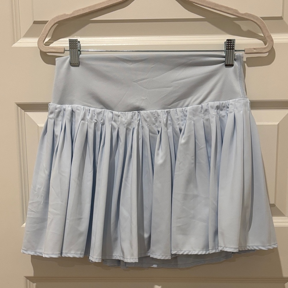 all in motion Light Blue tennis skirt with built in shorts